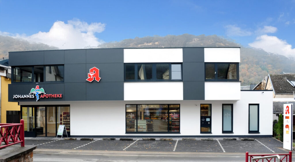 Filiale der Johannes-Apotheke von Außen